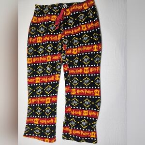 Harry Potter Pajama Pants Fleece Sleepwear Hogwarts Loungewear‎